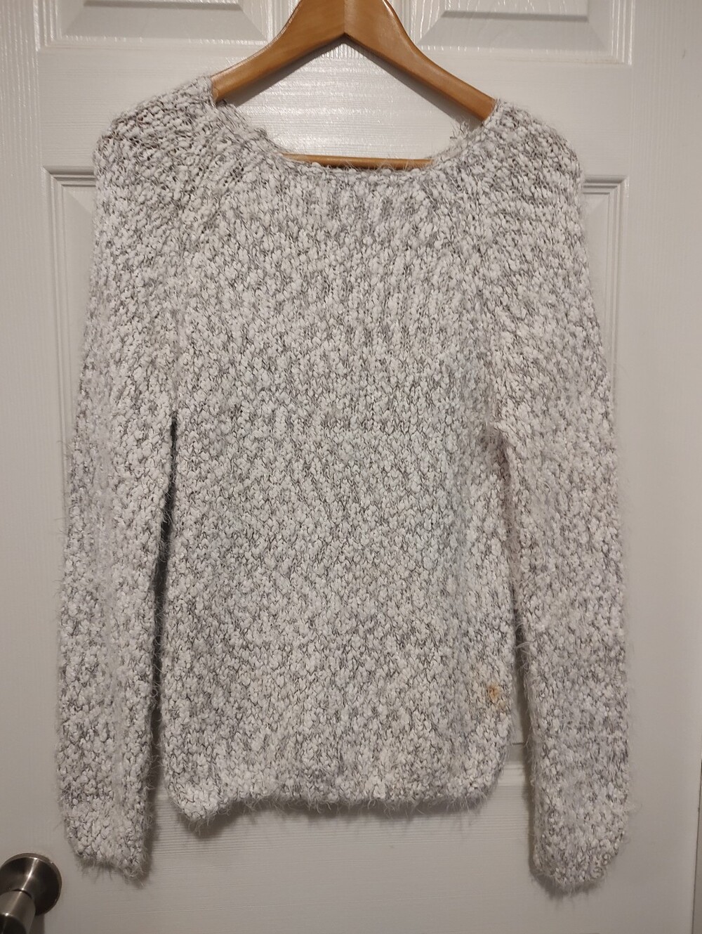 Cozy Cream Knit Women's Sweater